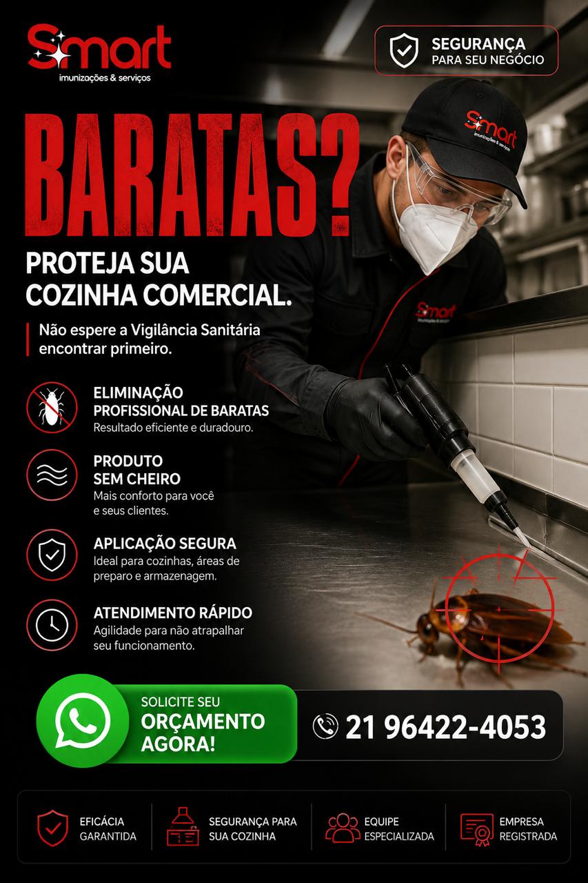 Equipe da Smart Imunizações realizando limpeza de caixa d'água em condomínio no Rio de Janeiro